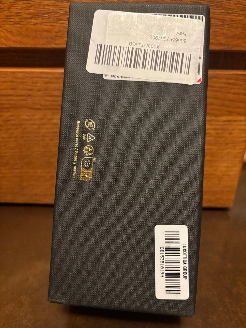 NWT D&G Matte Black Square Sunglasses with Dark Lenses